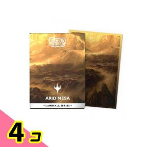 MTG×ドラゴンシールド マットデュアルアートスリーブ AT-16502 Arid Mesa 100枚入 4個セット