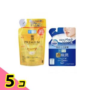 肌ラボ 極潤 プレミアム ヒアルロン液 170mL &美白パーフェクトゲル 80g 詰め替え用 5個セット