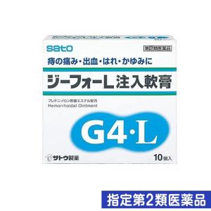 指定第２類医薬品ジーフォーL注入軟膏 10個 (1個)｜minoku-beauty