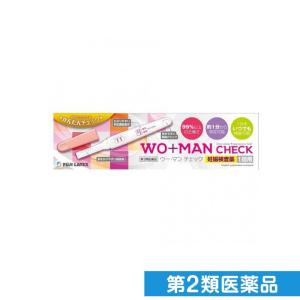 第２類医薬品ウー・マン チェック 妊娠検査薬 1回用 不二ラテックス (1個)｜minoku-beauty