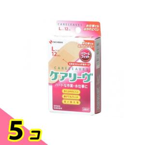 ケアリーヴ パワー&amp;フィット Lサイズ 12枚入 (CLP12L) 5個セット