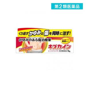 第２類医薬品 キズカイン 15g 傷薬 かゆみのある傷 ノンステロイド (1個)｜みんなのお薬ビューティ&コスメ店(みんなのお薬)