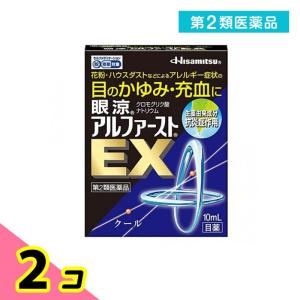 第２類医薬品眼涼アルファーストEX 10mL 2個セット