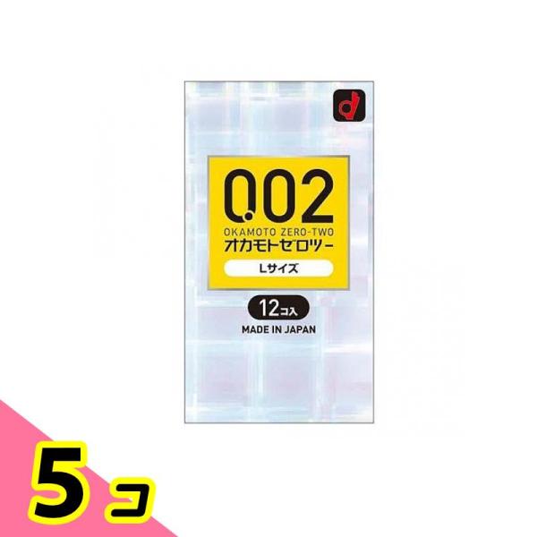 オカモト ゼロツー(0.02) Lサイズ 12個入 5個セット