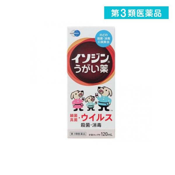 2980円以上で注文可能  第３類医薬品イソジン うがい薬 120mL (1個)