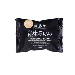 2980円以上で注文可能 マックス 無添加炭生石けん 80g (1個)