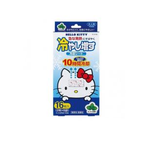 ハローキティ 冷やし増す冷却シート 大人用 ミントの香り