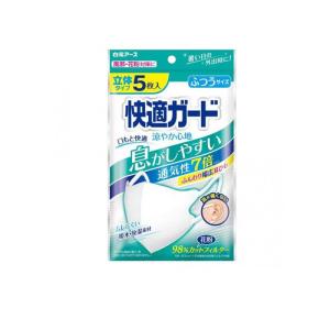 快適ガード 涼やか心地 ふつうサイズ 5枚 (1個)