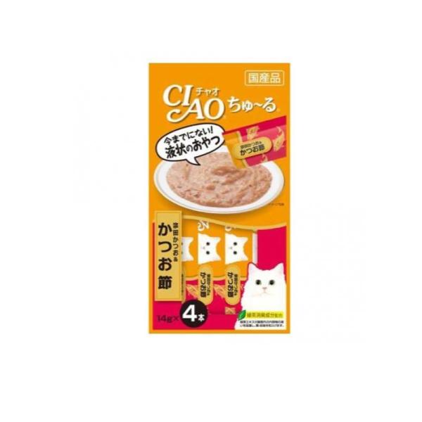2980円以上で注文可能  いなば 猫用おやつ CIAOちゅ〜る(チャオちゅーる) 宗田かつお&amp;かつ...