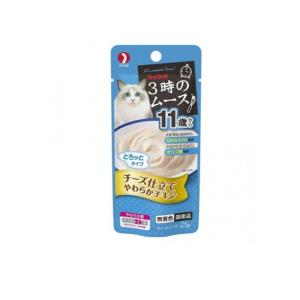 2980円以上で注文可能  キャネット 3時のムース 11歳から チーズ仕立て やわらかチキン 25g (1個)｜minoku-max