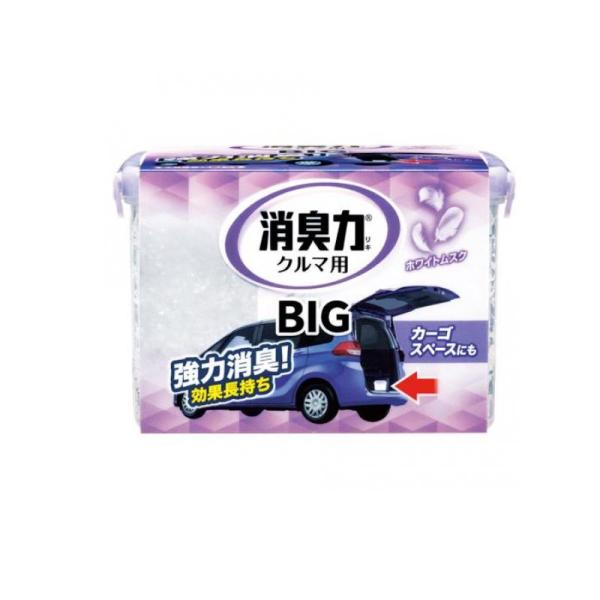 2980円以上で注文可能  クルマの消臭力 BIG(ビッグ) ホワイトムスク 900g (1個)