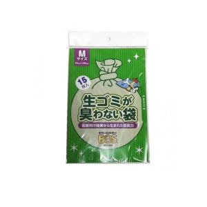 2980円以上で注文可能 生ゴミが臭わない袋 BOS(ボス) Mサイズ 15枚入 (1個)