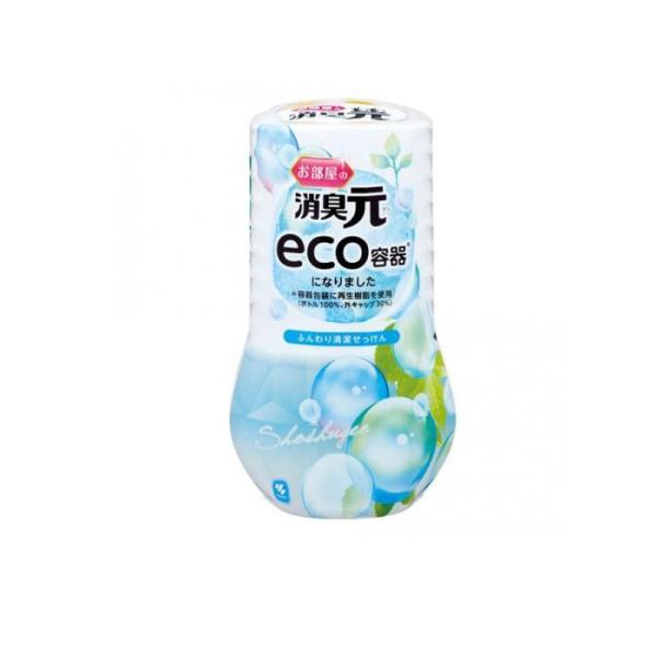 2980円以上で注文可能  お部屋の消臭元 ふんわり清潔せっけん 400mL (1個)