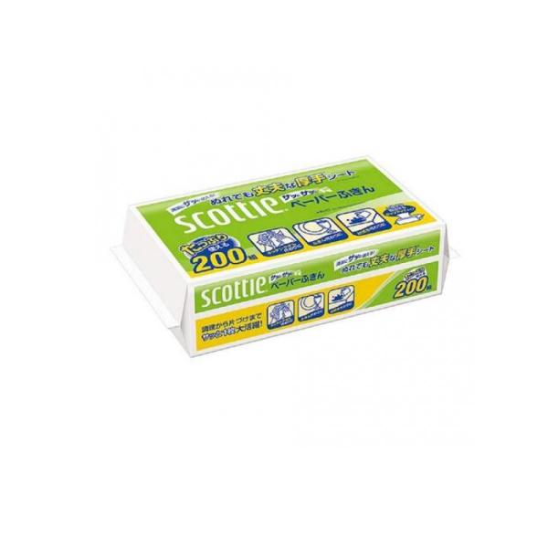 2980円以上で注文可能  スコッティ ペーパーふきん サッとサッと 400枚 (200組) (1個...