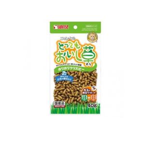 2980円以上で注文可能 サンライズ ニャン太のとってもおいし草 カリカリクリスピー 40g (1個)