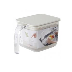 2980円以上で注文可能 マーナ 調味料ポットワイド ホワイト 600mL (K-775W) (1個)
