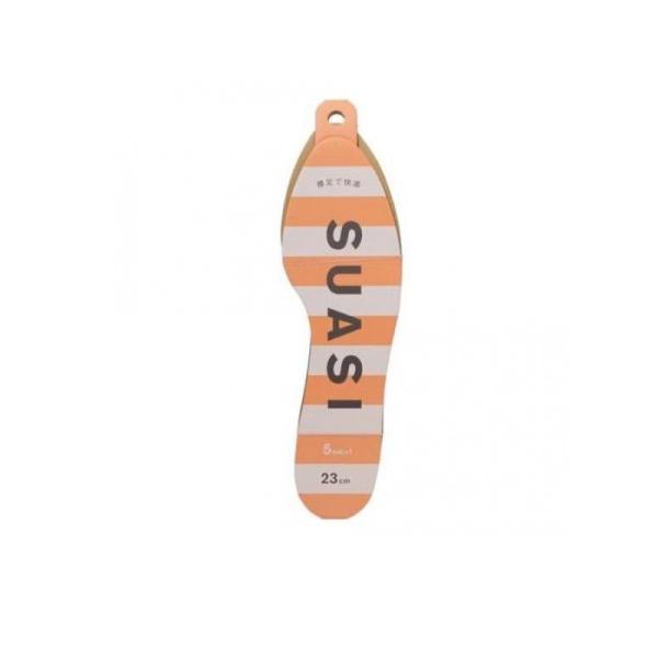 2980円以上で注文可能  使い捨てインソール SUASI(スアシ) 23cm 5足入 (+1) (...