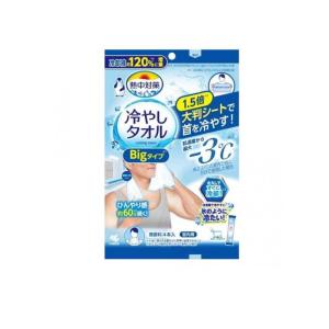 2980円以上で注文可能 熱中対策 冷やしタオル 4本入 (Bigタイプ) (1個)