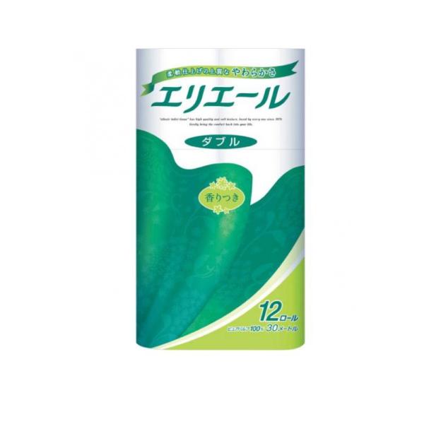 2980円以上で注文可能  エリエール トイレットティシュー ダブル 12R 1個 (1個)