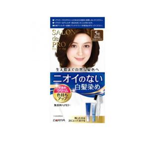 サロンドプロ 無香料ヘアカラー 早染めクリーム 白髪用 3A 明るい