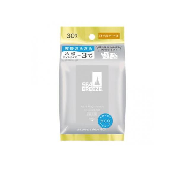 2980円以上で注文可能  シーブリーズ フェイス&amp;ボディアイスシート N シトラスシャーベット 3...