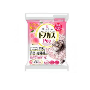 猫砂 おから トフカスピー(Pee) ピンク ( 7L*4コセット )/ トフカス