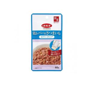 2980円以上で注文可能 dbf デビフ パウチ 犬用栄養補完食 ゼリータイプ 鶏レバー&さつまいも 60g (1個)