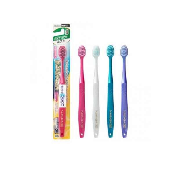 2980円以上で注文可能  エビス プレミアムケア歯の美白・6列コンパクト W52 ふつう 1本入 ...