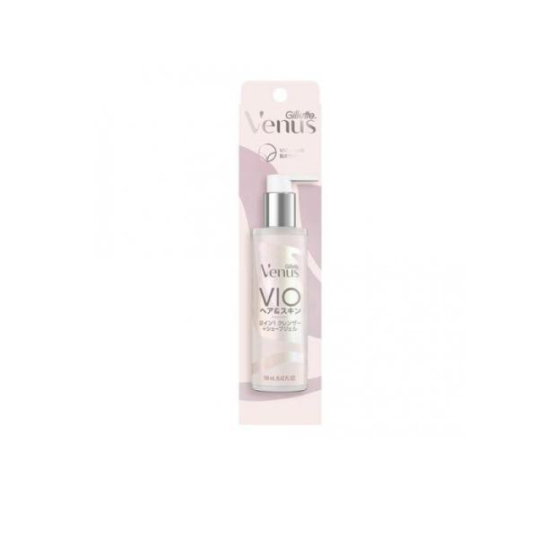 2980円以上で注文可能  ジレットヴィーナス VIOヘア&amp;スキン 2イン1 クレンザー+シェーブジ...