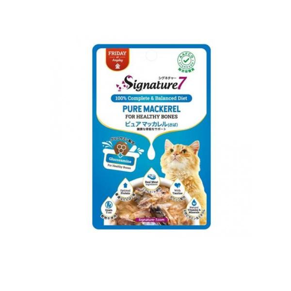 2980円以上で注文可能  シグネチャー7 猫用総合栄養食 パウチ グレイビータイプ 金 フライデー...