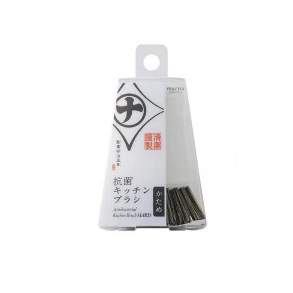 2980円以上で注文可能  マーナ 抗菌キッチンブラシ かため 1個入 (K786W) (1個)