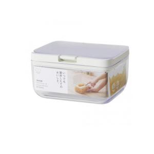 2980円以上で注文可能 マーナ グッドロックコンテナ 保存容器 ワイドショート クリア 700mL (K762CL) (1個)