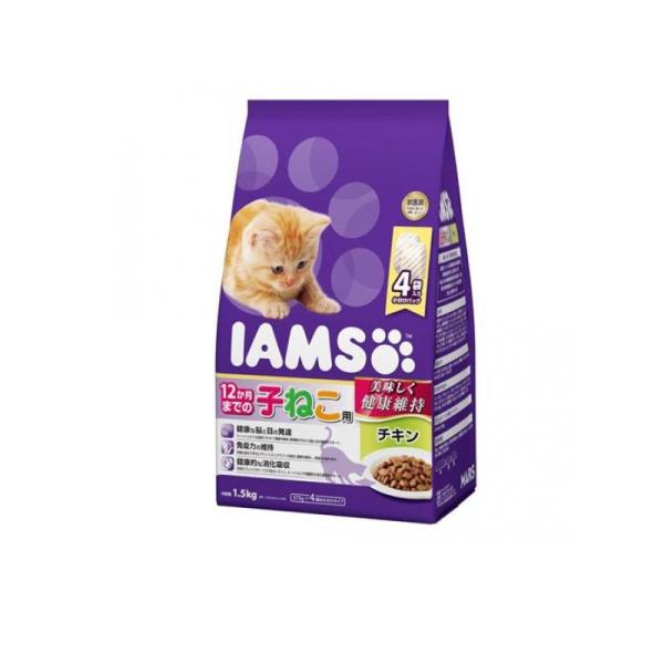 2980円以上で注文可能  アイムス(IAMS) キャットフード 12か月までの子ねこ用 チキン 1...