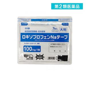 2980円以上で注文可能  第２類医薬品ロキソプロフェンNaテープ(フィスターLXテープ) 大判 7枚 (1個)｜みんなのお薬MAX