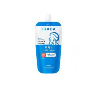 2980円以上で注文可能  IHADA イハダ 薬用うるおいミルク洗顔料 詰め替え用レフィル 120mL (1個)
