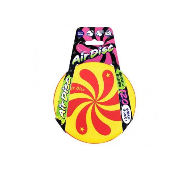 2980円以上で注文可能  エアディスクソフト120 小型犬用おもちゃ イエロー 12cm (AD-...