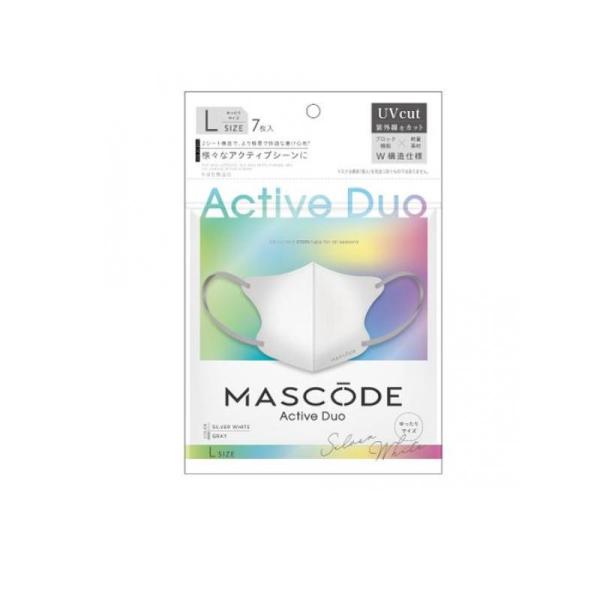 2980円以上で注文可能  MASCODE マスコード 3Dマスク アクティブデュオ AD L 01...
