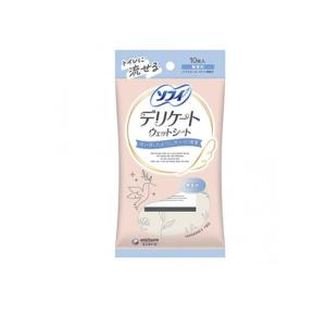2980円以上で注文可能 ソフィ デリケートウェットシート 無香料 10枚入 (1個)