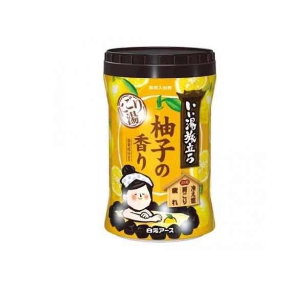2980円以上で注文可能  いい湯旅立ちボトル にごり湯 柚子の香り 600g (1個)