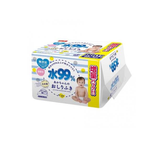 2980円以上で注文可能  水99% あかちゃんのおしりふき 80枚× 12個入 (960枚入) (...