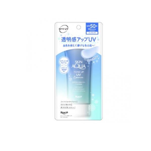 2980円以上で注文可能  スキンアクア トーンアップUVエッセンス はかなげブルー 80g (1個...