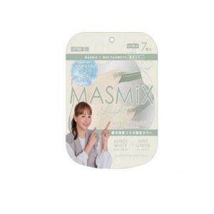 2980円以上で注文可能 MASMiX マスミックスライトマスク ミキティ藤本美貴コラボ ホワイト×ミントグリーン 7枚入 (1個)