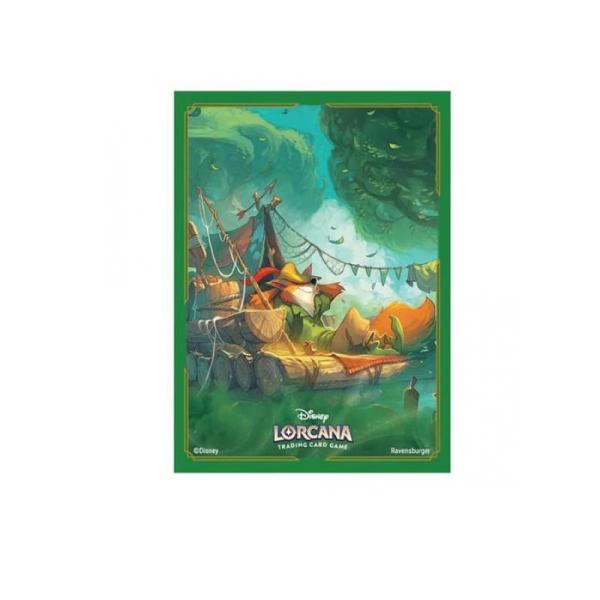 2980円以上で注文可能  ディズニー・ロルカナ・TCG 日本語版 公式カードスリーブ ロビン・フッ...