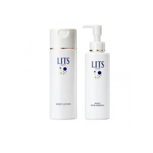 2980円以上で注文可能  LITS(リッツ) モイストローション とろみ化粧水 無香料 190mL (&モイスト ミルク美容液 100mL) (1個)｜みんなのお薬MAX(みんなのお薬)
