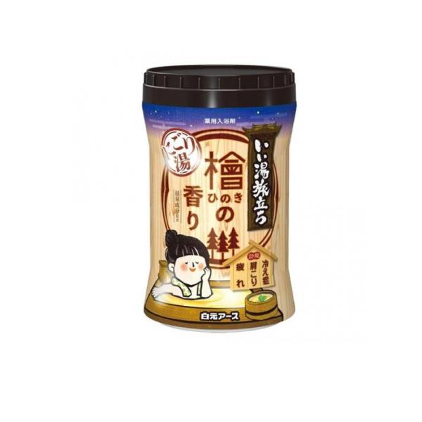 2980円以上で注文可能  いい湯旅立ちボトル にごり湯 檜の香り 600g (1個)
