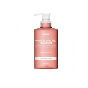 KUNDAL プロテインボンディング ダメージケアシャンプー バイオレットミュゲ ポンプ 500ml×1個の商品画像