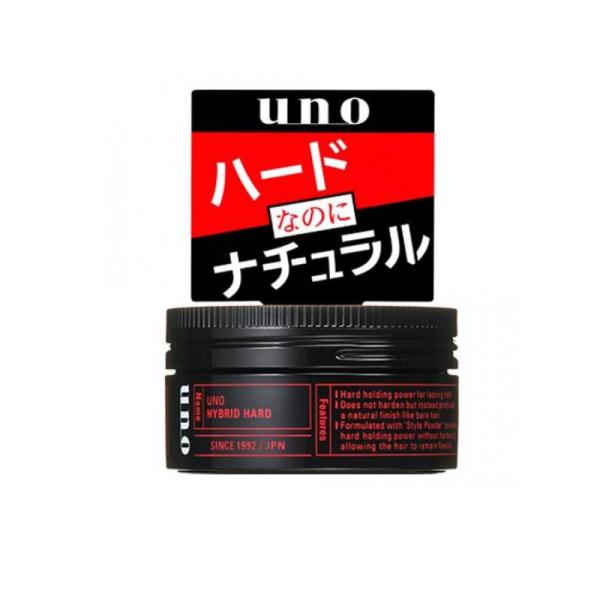 2980円以上で注文可能  UNO(ウーノ) ワックス ハイブリッドハード 80g (1個)
