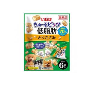 2980円以上で注文可能 いなば 犬用 ちゅ〜るビッツ(ちゅーるビッツ) 低脂肪 とりささみ 12g× 6袋入 (1個)