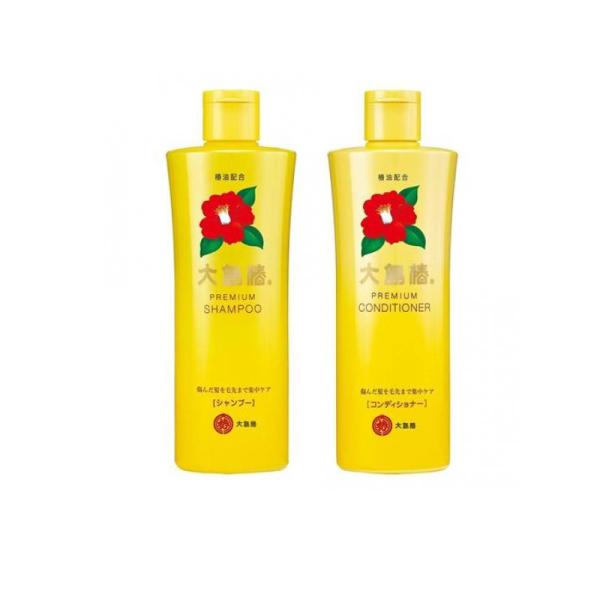 2980円以上で注文可能  大島椿 プレミアム シャンプー&amp;コンディショナー 300mL (1個)