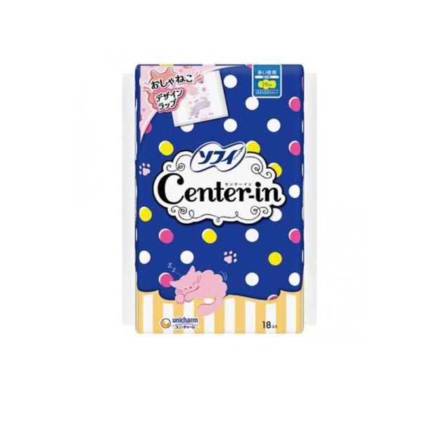 2980円以上で注文可能  ソフィ センターイン ふわふわタイプ 多い夜用 羽つき 29cm 18枚...